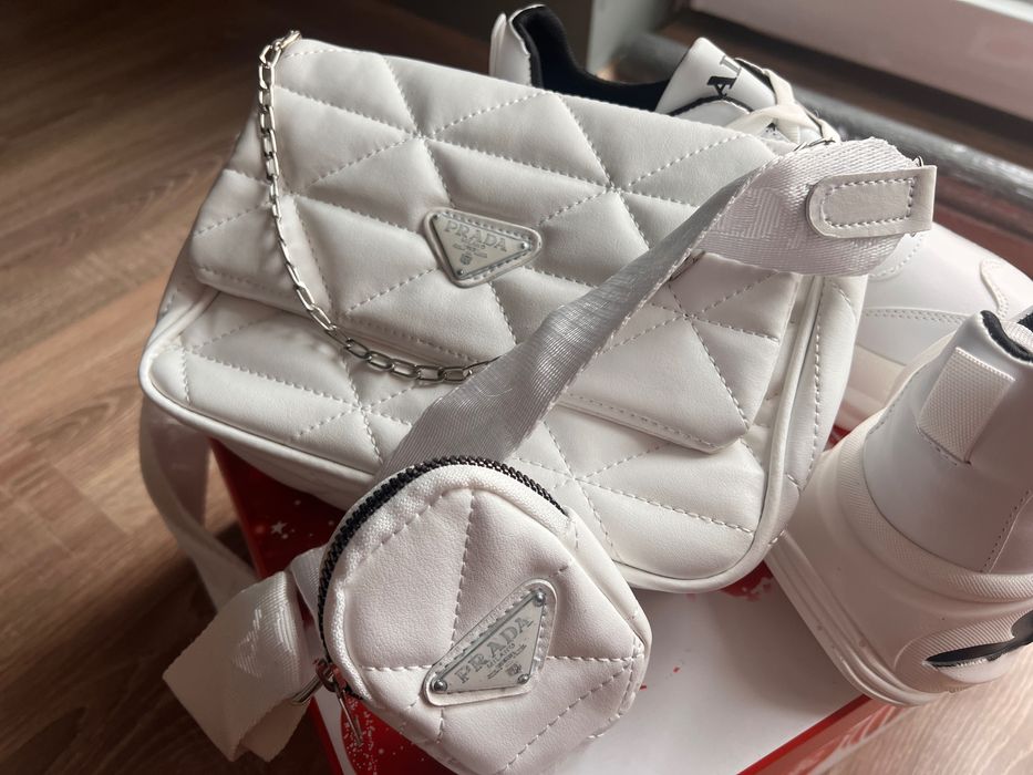 Комплект маратонки и чанта