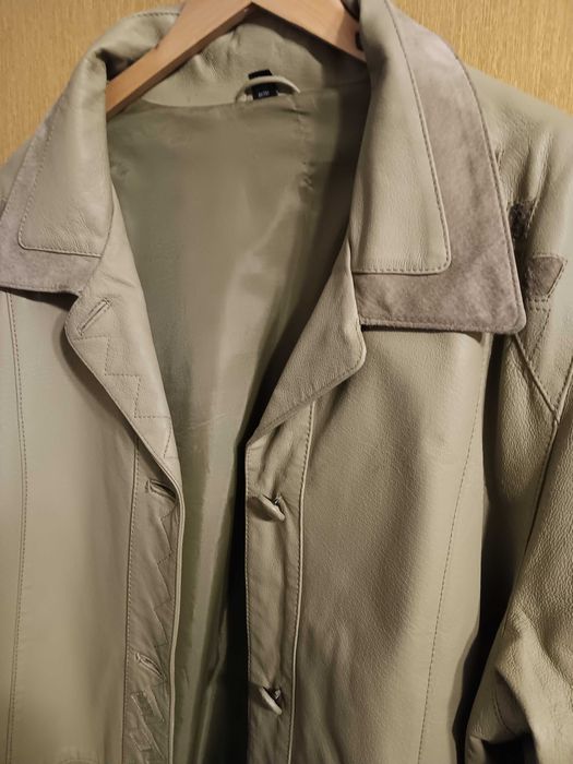 Дамско яке от естествена кожа. Пролет есен