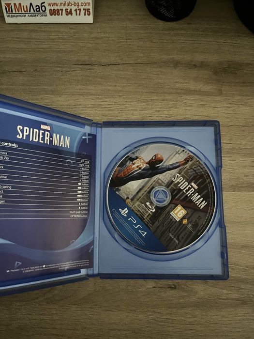 Spider-man за playstation4