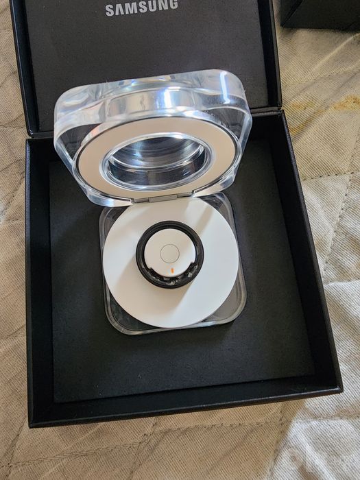 Samsung galaxy ring titanium black 7 размер