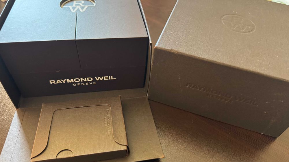 Часовник Raymond Weil Parsifal Automatic Chronograph/Хронограф (18к Злато безел) – Пълен Комплект