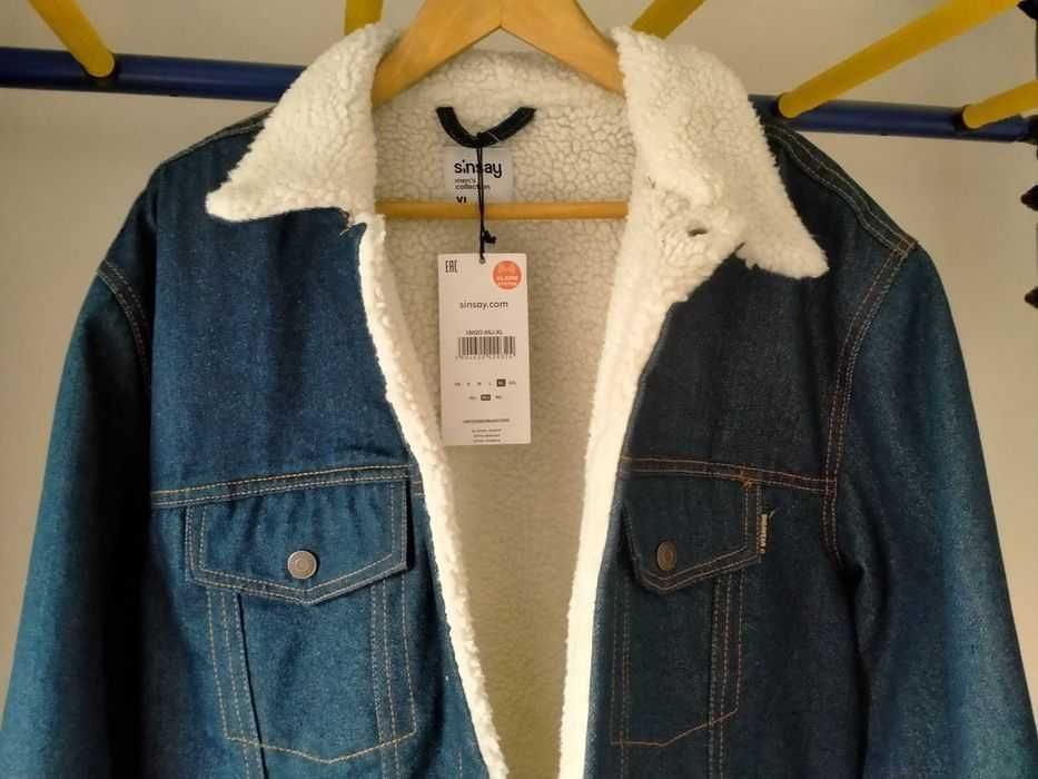 Мужская куртка джинсовая