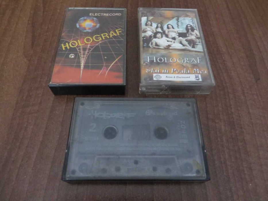 Casete audio originale cu artisti romani