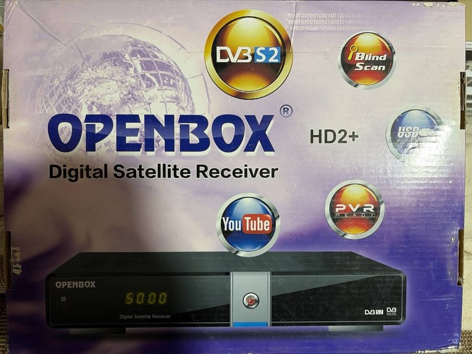 Спутниковый тюнер ресивер Openbox HD2+ в коробке