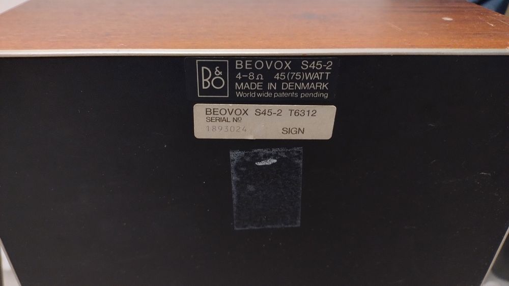 Beovox s45.2 с оригинални стойки беовокс