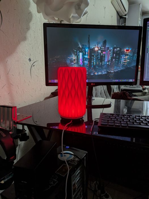 LED декоративна лампа (7 различни цветове)