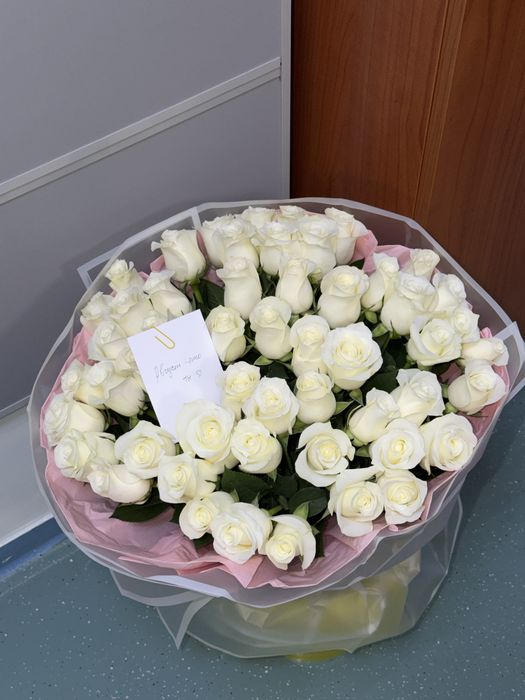 Продам свежий букет из 51 розы