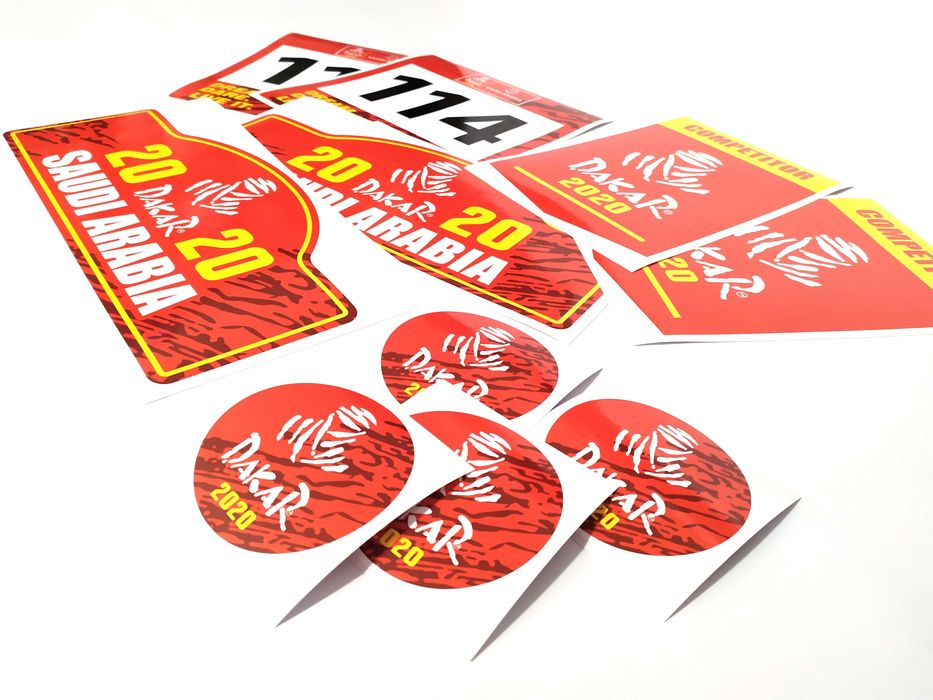 Стикери Дакар Dakar 2020 Offroad 4x4 - 10 броя