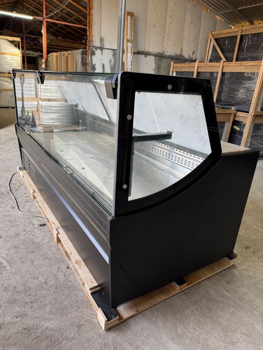 Vitrina frigorifica orizontala MODX2000, 200cm, inox, racire ventilata