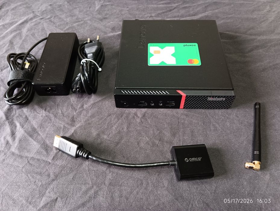 Mini PC Performant Lenovo ThinkCentre Ryzen 5 PRO 3.8 Ghz
