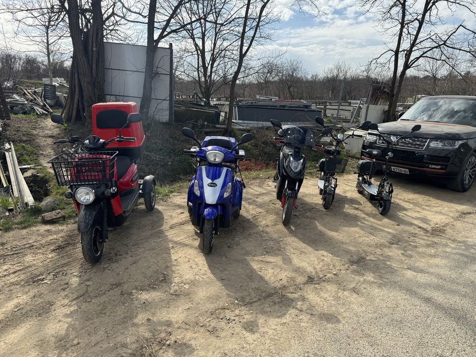 SCUTER TRICICLU ELECTRIC cargo  izoterm  Rolektro 25 km/h  Germania