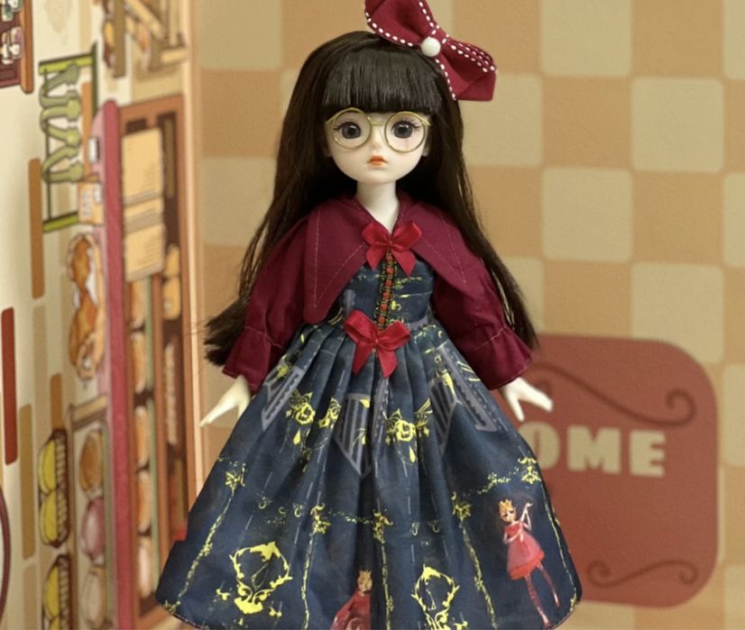 Кукла на подарок,стильная кукла