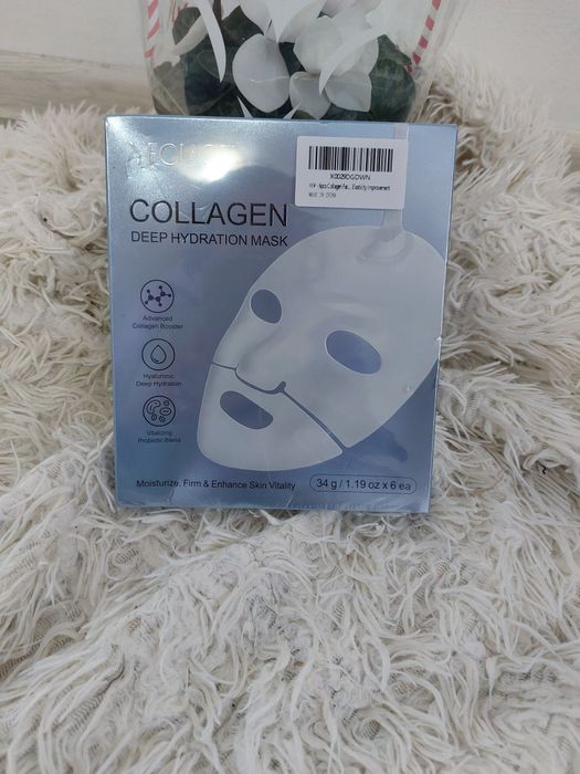 Mască facială cu colagen