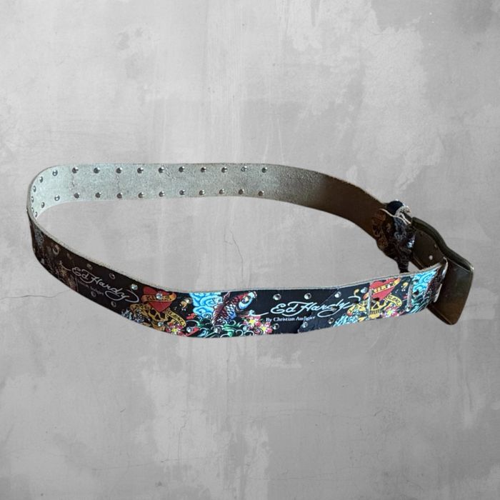 Ed Hardy by Christian Audigier belt колан