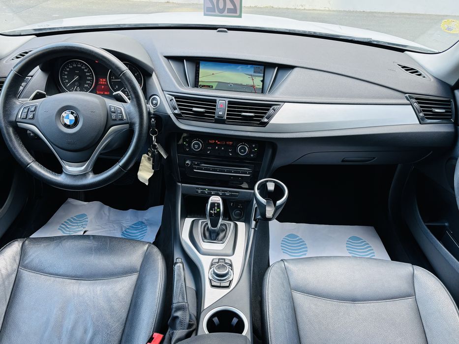 Bmw X1 Facelift/Joystick/Cutie Automata/Piele/Full istoric BMW/2.0d 184Cp/Xdrive-4x4/incalzire scaune/Eco Pro/Xenon/Garantie 12 luni