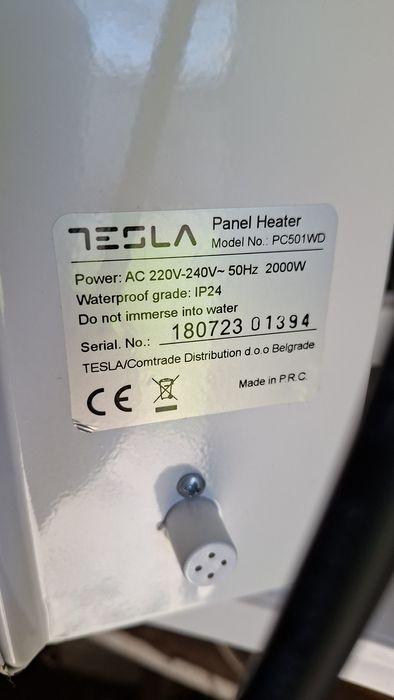 Електрически конвектор Tesla