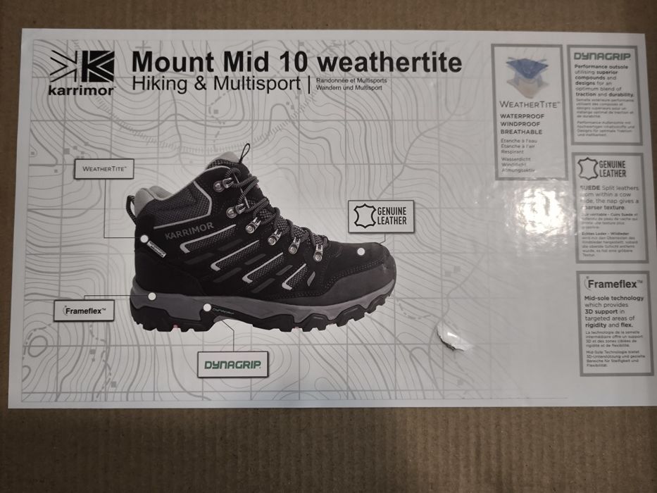 Vând ghete Karrimor impermeabile