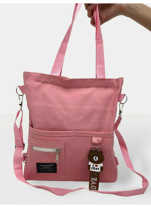 Шоппер сумка разового цвета