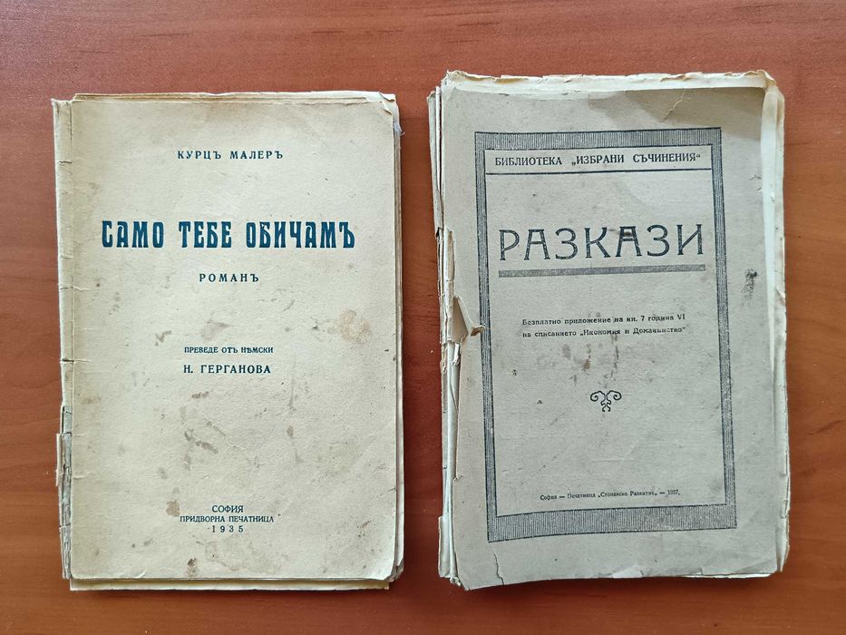 Лот антикварни книги – 17 бр.