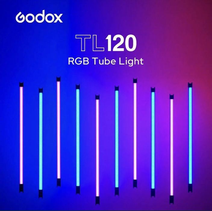 Godox rgb palka светодиодная осветитель подсветка палка godox лампа