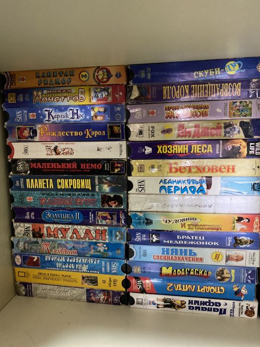 Продам видекассеты