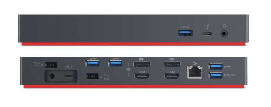 Докинг Lenovo ThinkPad Thunderbolt 3 Workstation Dock Gen 2 40AN