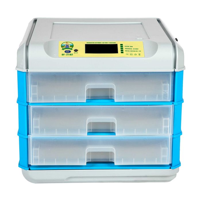 Incubator Clocitoare 192 Oua Gaina, Rata Gasca Curca Prepelita Automat