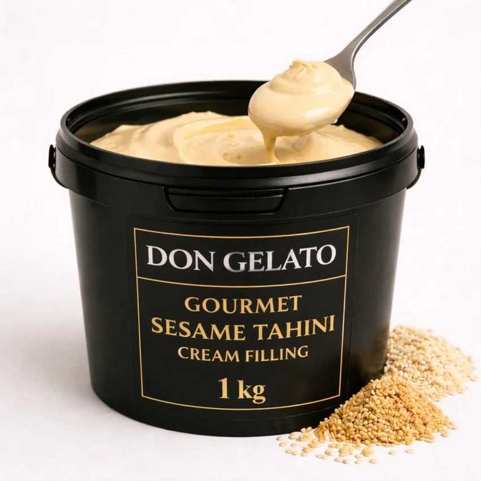 Гурме крем пълнеж със сусамов тахан Don Gelato | 1 кг / 3 кг / 10 кг