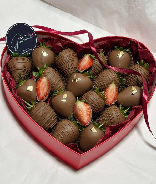 Подарки   Клубника в шоколаде Клубника шоколад Qulupnay Shokoladli