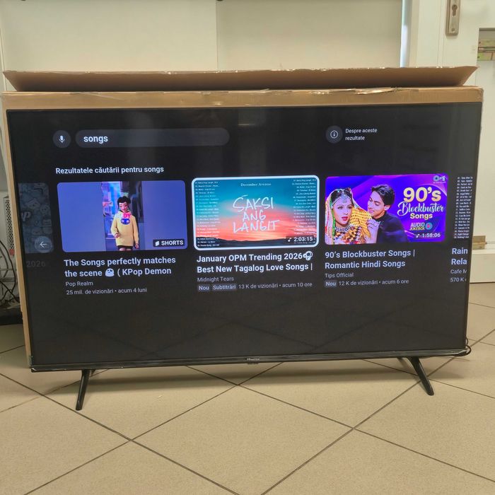 Smart TV Hisese QLED 4K ( B33141.1/ Ag28 Doi Baieti ) Garantie 2 ani !