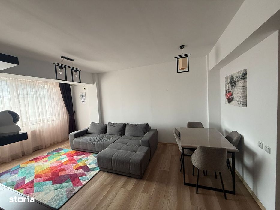 Tomis Plus 2 camere mobilat, utilat, loc de parcare 64 mp. pret 500 Eu