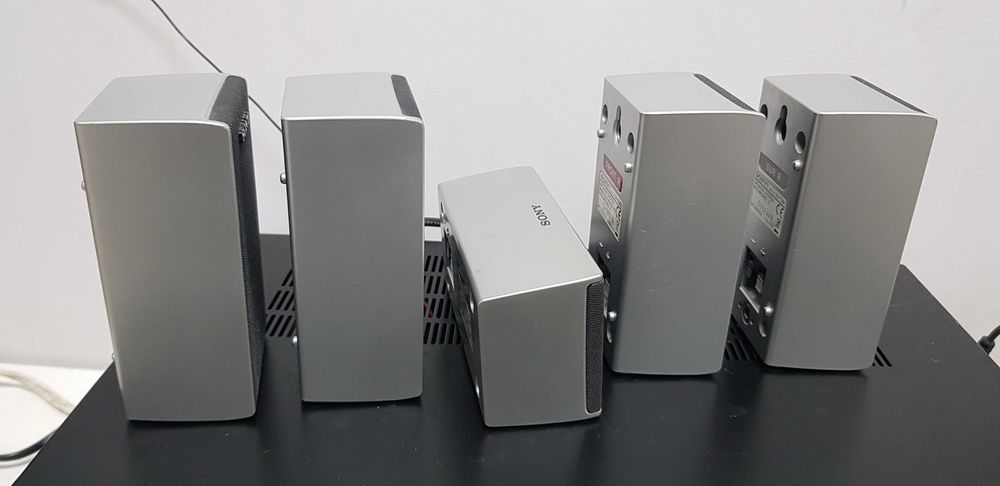 Sony 5 boxe sateliti SS CT 54 centru TS 60 front TS 61 sur DAV DZ10 20