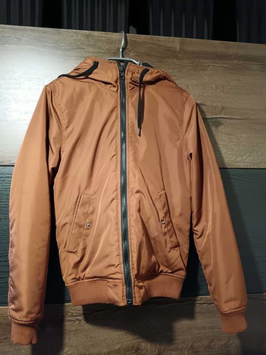 Vand jacheta captusita H&M maro deschis marime XS -  ca noua
