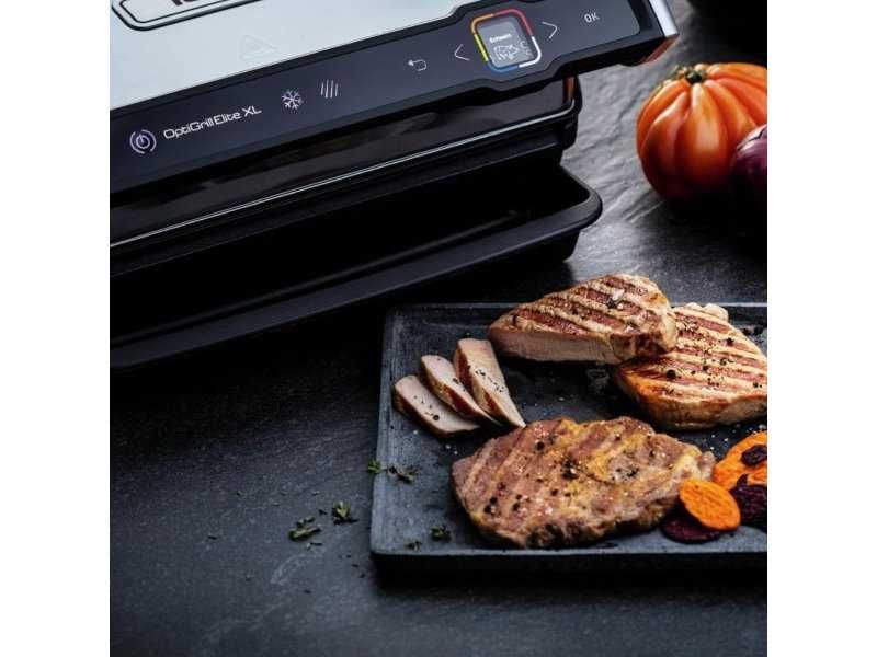 Електрически Контактен Грил Tefal OptiGrill Elite XL GC760D12, 2200W