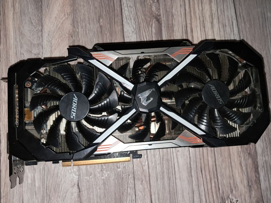 Видеокарта GTX 1080ti 11gb Aorus