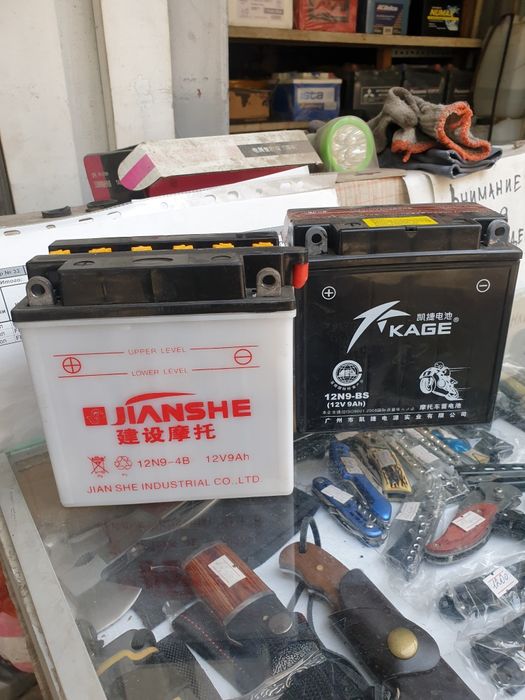 Аккумуляторы для мото новые