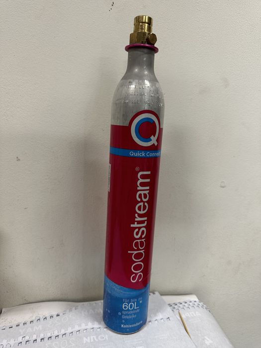 Пълнене на патрон с 0.425кг CO2 за Sodastream, Happy Frizz и други!