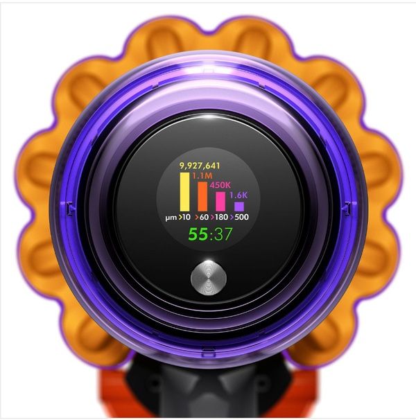 Пылесос Dyson V15s Detect submarine (SV47) UK, yellow/nickel