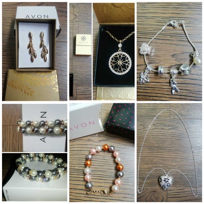 Колиета, обеци, гривни Avon