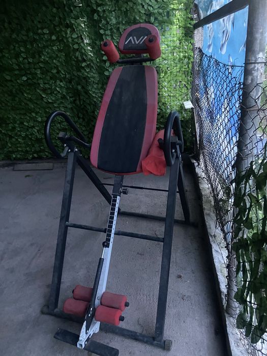 Инверсионный стол AVA 6313 красный