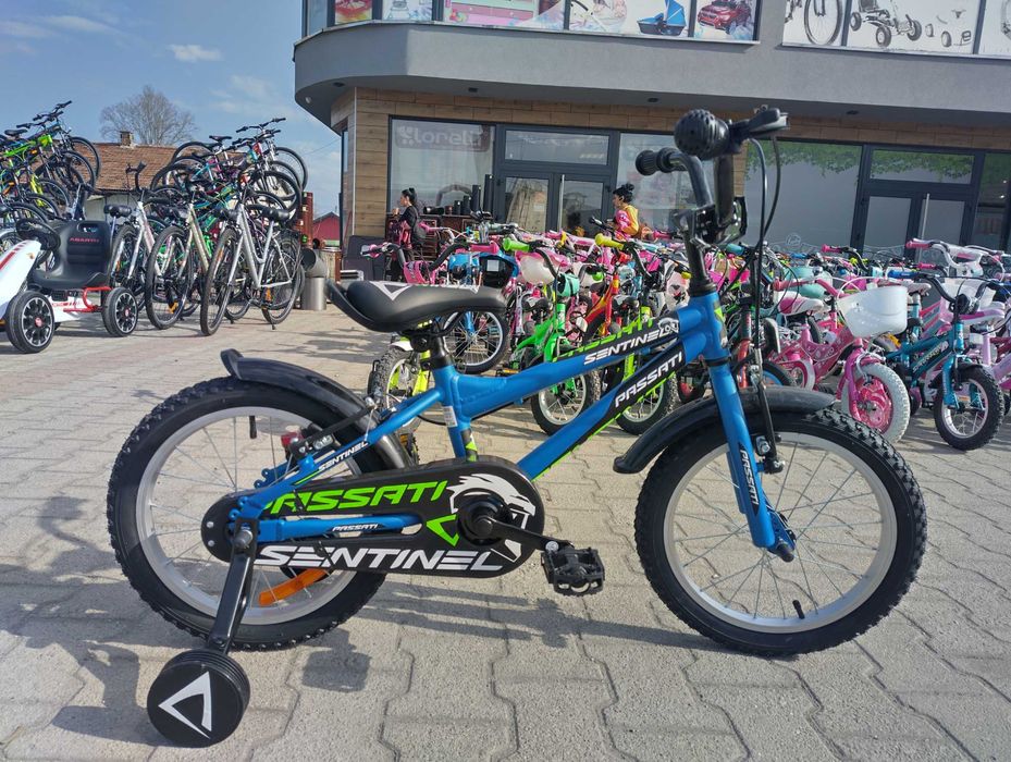 PASSATI Алуминиев велосипед 16" SENTINEL син
