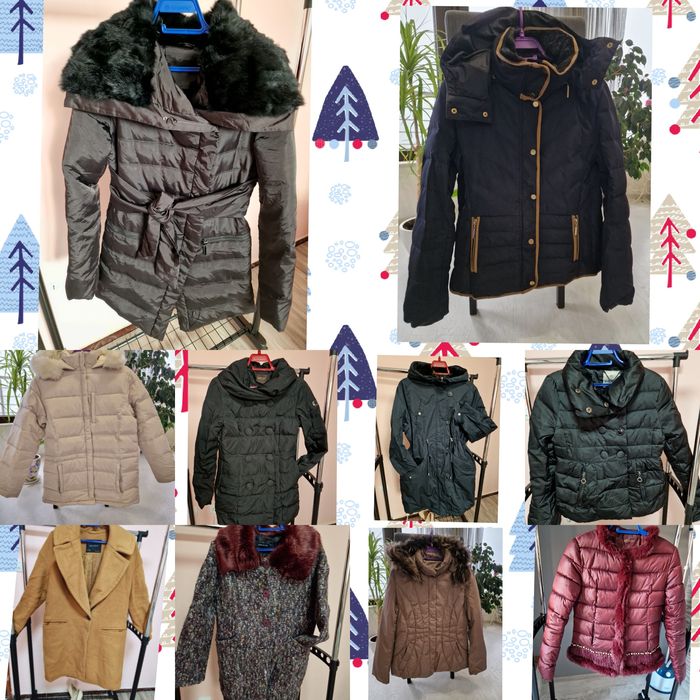 Зимни якета с гъши пух и естествен косъм