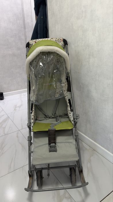 Срочно продам санки-коляску