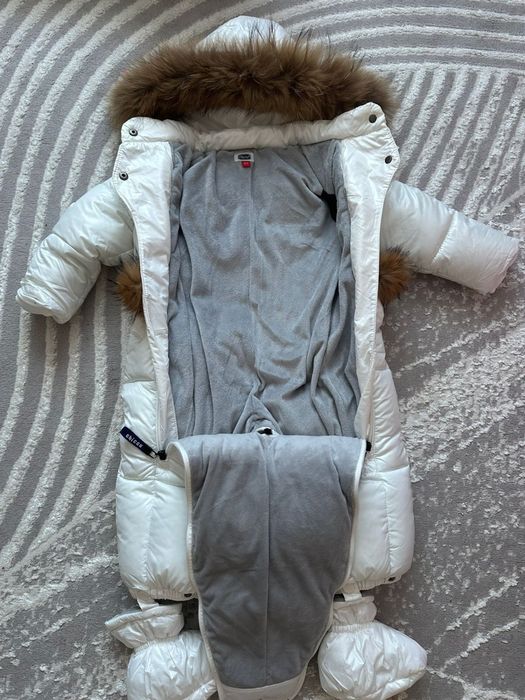 детский комбинезон зима новый