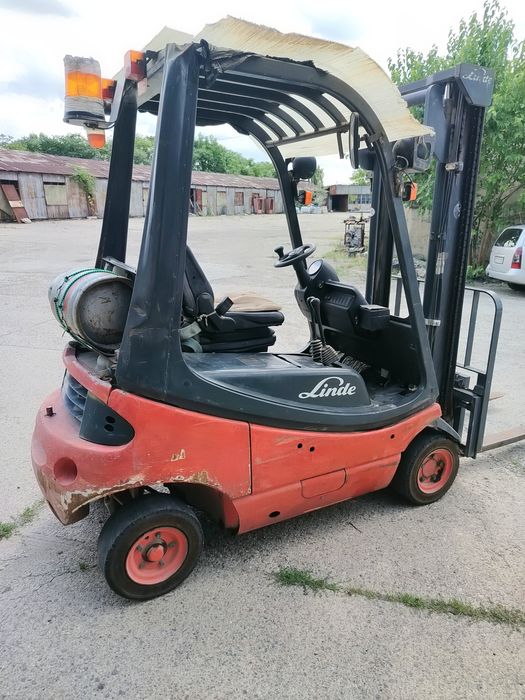 Motostivuitor Stivuitor linde h18 gaz an fabricație 2008