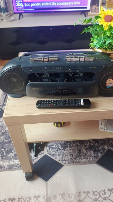 Radio casetofon  dublu caste