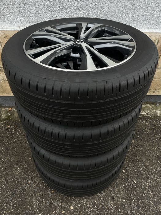 Jante Roti 18 Originale 5X114,3 Nissan Qashqai Juke Dacia Duster Renault Arkana Captur Anvelope vara 215 55 R18