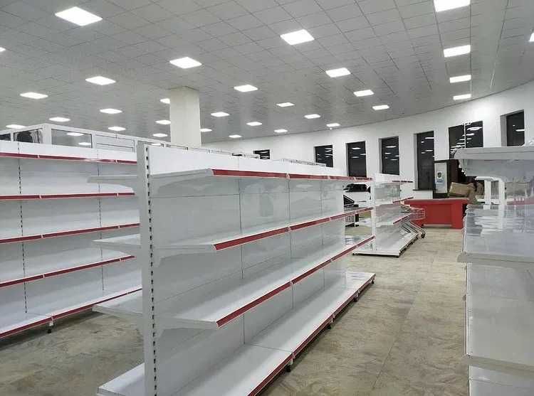 Стеллажи полки прилавки торговые оборудования для магазина в рассрочку
