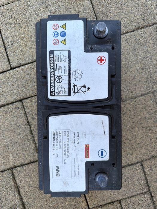 Baterie bmw 90Ah 900A