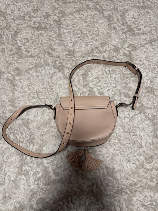 Geanta dama Victoria Secret roz nude crossbody eleganta cu tinte